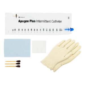 Intermittent Closed System Catheter Apogee Closed System / Coude Tip 16 Fr. Without Balloon