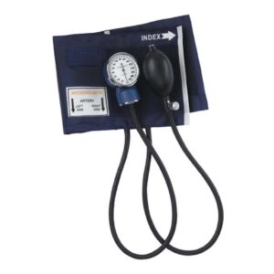 Aneroid Sphygmomanometer Unit MABIS Large Adult Cuff Nylon Cuff 33 – 51 cm Pocket Aneroid