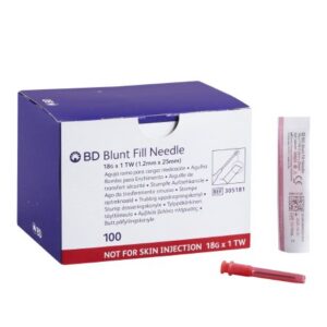 Blunt Fill Needle BD 18 Gauge Blunt