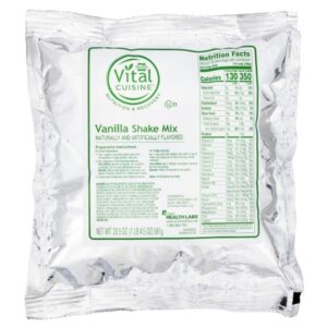 Oral Supplement Hormel Vital Cuisine Shake Mix Vanilla Flavor Powder 20.5 oz. Individual Packet