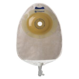 Urostomy Pouch SenSura One-Piece System 10-3/8 Inch Length, Maxi Convex Light, Trim to Fit 7/8 Inch Stoma Drainable
