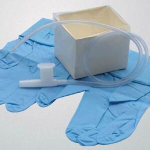 Suction Catheter Kit Tri-Flo Cath-N-Glove 14 Fr. Beveled Tip