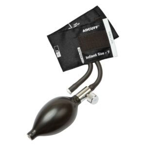 Reusable Blood Pressure Cuff and Bulb Adcuff 9 to 14 cm Arm Nylon Cuff Infant Cuff