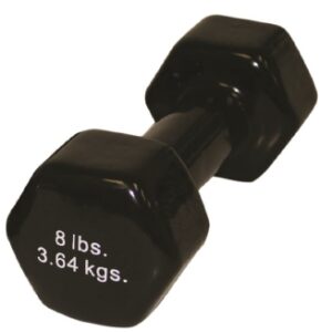 Dumbbell Hexagon Heads CanDo 8 lbs.