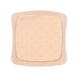 Silver Foam Dressing Aquacel Ag 5 X 5 Inch Square Sterile