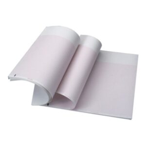 Recording Chart Paper Welch Allyn Z-Fold Red Grid