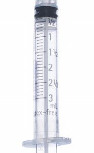 General Purpose Syringe Omnifix 3 mL Luer Lock Tip Without Safety