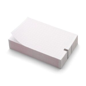 Recording Chart Paper Welch Allyn Z-Fold Red Grid