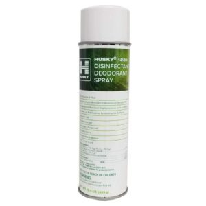 Surface Disinfectant Husky 1230 Alcohol Based Aerosol Spray Liquid 15.5 oz. Can Lemon Scent NonSterile
