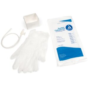Suction Catheter Kit Dynarex Resp-02 12 Fr. Beveled Tip