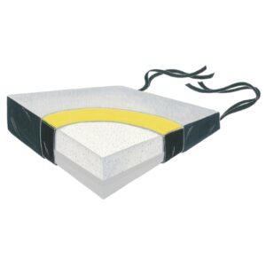 Wedge Seat Cushion Skil-Care 18 W X 16 L X 4 to 2 D Inch Foam