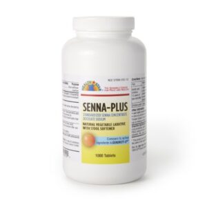 Stool Softener / Laxative Geri-Care Senna Plus Tablet 1,000 per Bottle 50 mg – 8.6 mg Strength Docusate Sodium / Sennosides