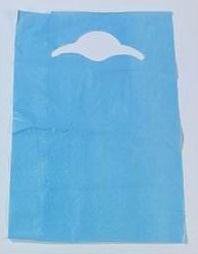 Bib Tidi Tie Closure Disposable Polyethylene / Tissue