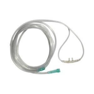 Nasal Cannula Pediatric Curved Prong / NonFlared Tip 7 Foot O2 Line