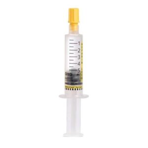 BD PosiFlush Heparin Sodium, Porcine, Preservative Free 100 U / mL Solution 5 mL