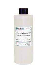 Chemistry Reagent Sodium Hydroxide ACS Grade 10% 16 oz.