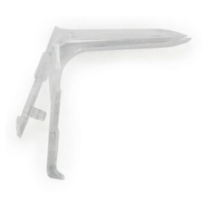 Vaginal Speculum McKesson Graves NonSterile Office Grade Plastic Large Double Blade Duckbill Disposable Without Light Source Capability