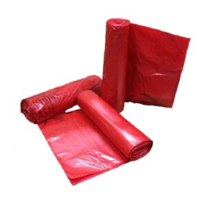 Biohazard Waste Bag Colonial Bag Biohazard Symbol / Infectious Waste 30 gal. Red 30 X 36 Inch