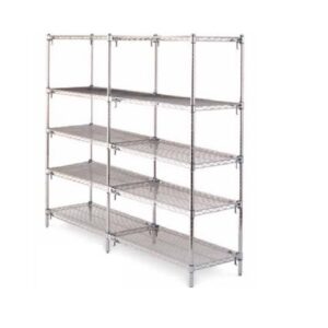 Wire Shelving Starter Unit Super Erecta 5 Shelves 18 X 24 Inch