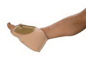 Heel Protector DermaSaver Stay-Put Medium Tan