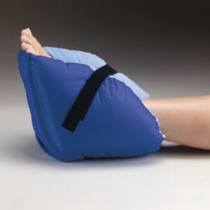 Heel Protection Boot Rolyan One Size Fits Most Navy Blue / Light Blue