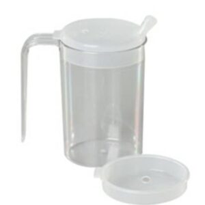 Drinking Mug AliMed 8 oz. Clear Plastic Reusable