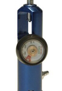 John Bunn Oxygen Regulator Click-Style with Gauge 0 to 8 LPM CGA-870