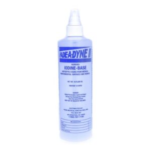 Iodine Stain Remover Fade-A-Dyne II Alcohol Based Pump Spray Liquid 16 oz. Bottle Alcohol Scent NonSterile