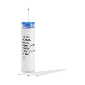 McKesson Capillary Blood Collection Tube Plain 40 ?L Without Closure Plastic Tube