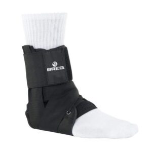 Ankle Brace Breg Large Lace-Up / Figure-8 Strap Closure Left or Right Foot