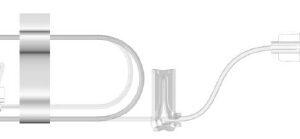 Subcutaneous Infusion Set SAF-Q 27 Gauge 6 mm 2 Inch Tubing Without Port
