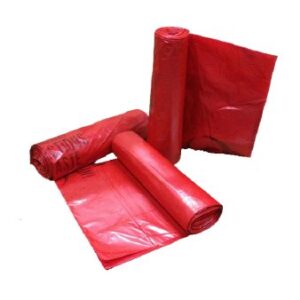 Biohazard Waste Bag Colonial Bag Biohazard Symbol / Infectious Waste 60 gal. Red 38 X 58 Inch