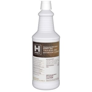 Toilet Bowl Cleaner Husky 325 T/N/A Bowl and Bathroom Nonacidic Manual Pour Liquid 32 oz. Bottle Floral Scent NonSterile