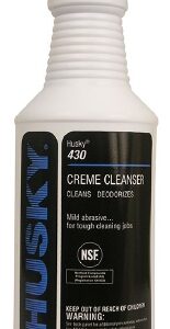 Surface Cleaner Husky 430 Acid Based Manual Squeeze Cream 32 oz. Bottle Mint Scent NonSterile
