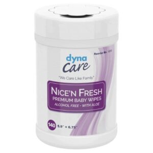 Baby Wipe Nice’n Fresh Canister Scented 140 Count