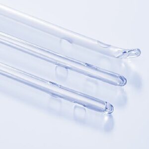 Urethral Catheter GentleCath Straight Tip Uncoated PVC 14 Fr. 6 Inch