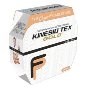 Kinesiology Tape Kinesio Tex Gold FP Beige 2 Inch X 34 Yard Cotton NonSterile
