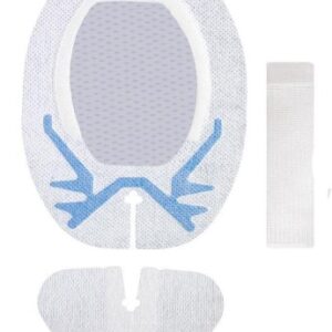 Integrated Securement Dressing Sorbaview SHIELD Fabric / Film 4-5/8 X 6-1/4 Inch Sterile