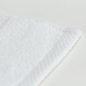 Wash Towel 13 X 13 Inch White