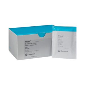 Skin Barrier Wipe Brava  90 to 95% Strength Hexamethyldisiloxane Individual Packet NonSterile