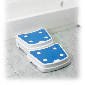 Bath Step drive Portable 1 Step Plastic Frame 4 Inch Step Height