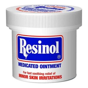 Itch Relief Resinol 55% – 2% Strength Cream 3.5 oz. Jar