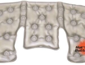 Instant Hot Pack Relief Pak Hot Button Neck Vinyl / Gel Reusable