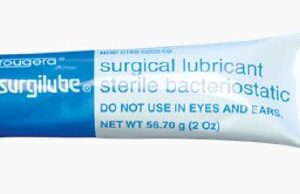 Lubricating Jelly – Carbomer free Surgilube 2 oz. Tube Sterile