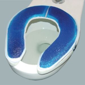 Commode Cushion Skil-Care Vinyl Surface, 1.5 X 14 X 18 Inch, Gel Foam, 350 lbs. Weight Capacity