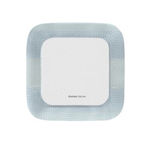 Foam Dressing Biatain Silicone 5 X 5 Inch With Border Film Backing Silicone Adhesive Square Sterile