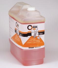 Floor Cleaner Oasis 100 Liquid 2.5 gal. Jug Citrus Scent