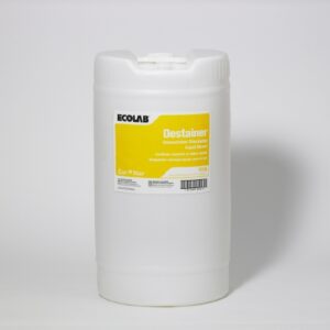 Laundry Stain Remover Eco-Star Destainer 15 gal. Pail Liquid Concentrate Chlorine Scent