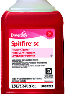 Surface Cleaner Diversey Spitfire SC Alcohol Based J-Fill Dispensing Systems Liquid Concentrate 2.5 Liter Bottle Pine Scent NonSterile