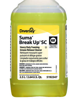Surface Cleaner / Degreaser Diversey Suma Break-Up J-Fill Dispensing Systems Foaming 2.5 Liter Bottle Scented NonSterile